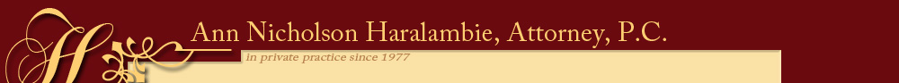 Ann Nicholson Haralambie, Attorney, P.C.
